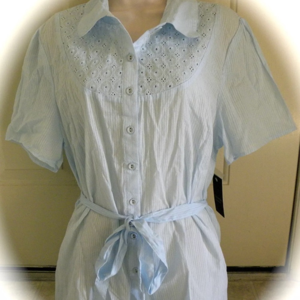 Capacity Unlimited Button Down Shirt Size 1X NWT